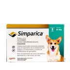 Simparica® 40 mg (10-20 kg) 3 TABLETAS