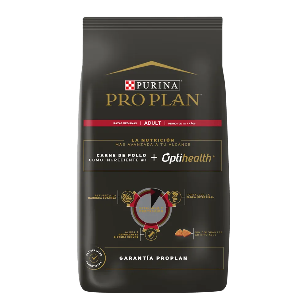 Adulto Optihealth Razas Medianas 13 Kg